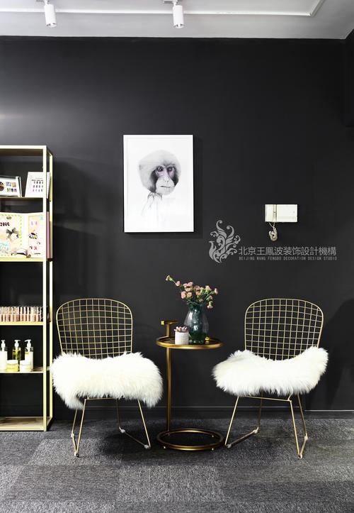 美甲店装修设计公司,王凤波装饰